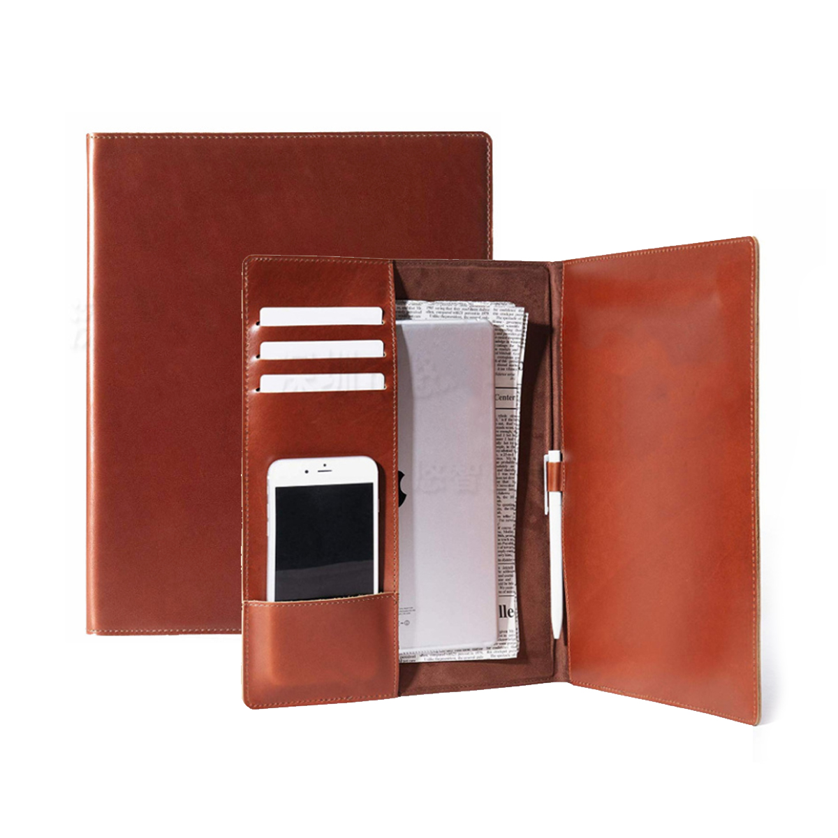 Multi-Function PU Leather Gadget Pouch